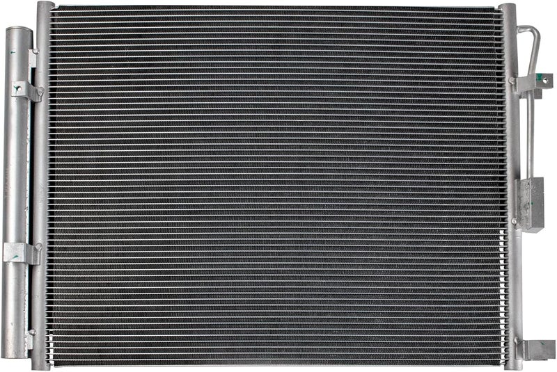 TRQ Air Conditioning A/C Condenser Compatible with 2017-2019 Kia Soul KI3030147 - Image 1